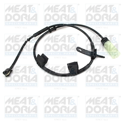 Warning Contact, brake pad wear